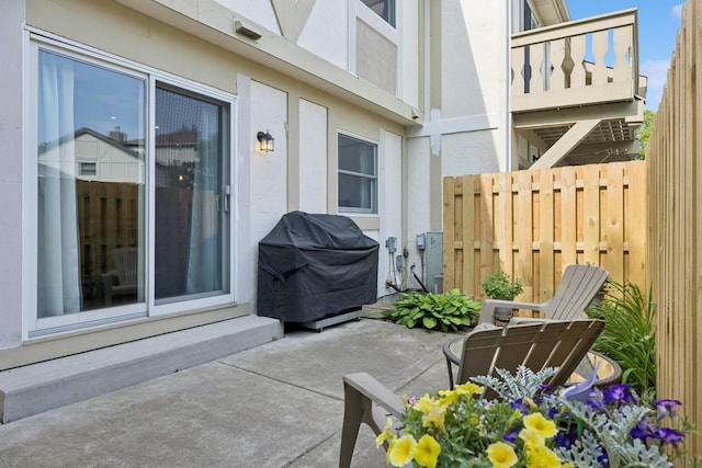 830 E Hillside Ave Unit 830, Barrington, IL 60010 - view of patio / terrace with grilling area