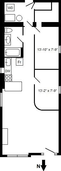 2023 W Armitage Ave, Chicago, IL 60647 - view of room layout