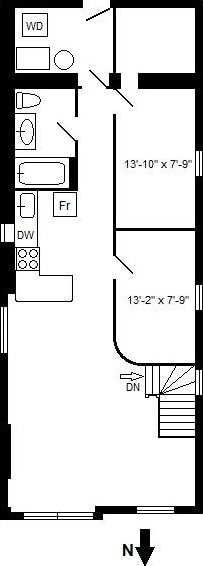 2023 W Armitage Ave, Chicago, IL 60647 - view of room layout