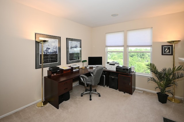 2621 Connolly Ln, West Dundee, IL 60118 - office area with light carpet