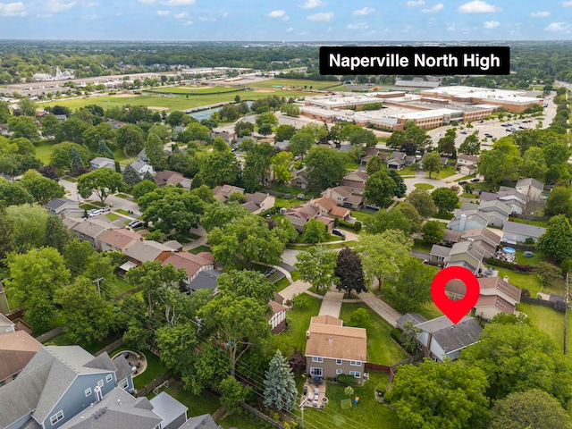 389 Pearson Cir, Naperville, IL 60563 - aerial view of residential area