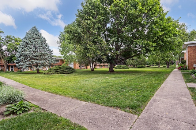 241 Northway Park Rd Unit 10, Machesney Park, IL 61115 - view of green lawn