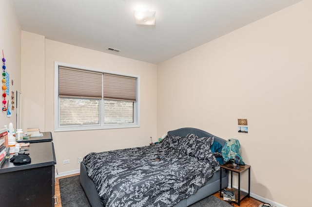 3134 S Morgan St, Chicago, IL 60608 - bedroom featuring wood finished floors and baseboards