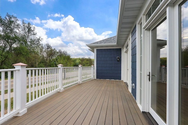 571 Mill St Unit 2, Fontana, WI 53125 - view of wooden terrace