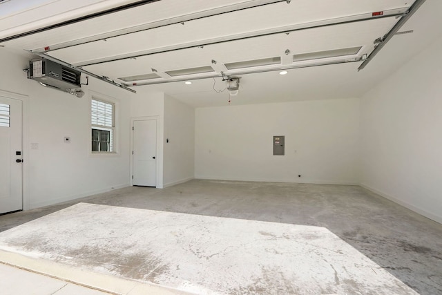 571 Mill St Unit 2, Fontana, WI 53125 - garage featuring a heating unit and electric panel