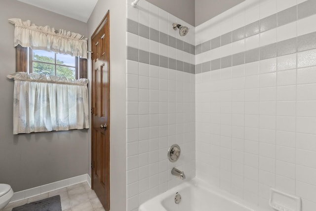 3560 Jeremy Ranch Ct, Naperville, IL 60564 - full bath with tub / shower combination and tile patterned floors