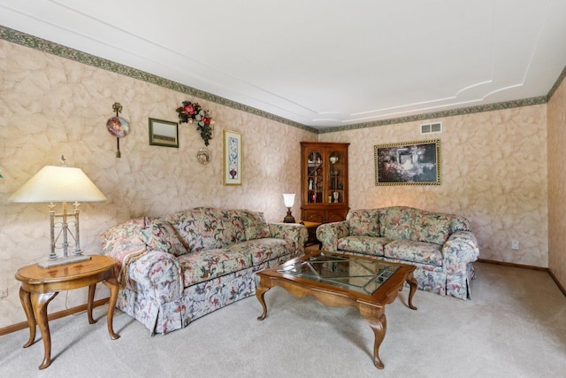 11624 Kluth Ct, Mokena, IL 60448 - carpeted living area with baseboards