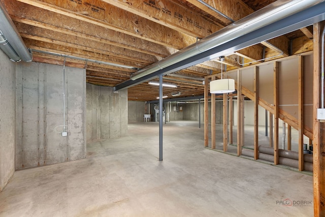 3 Joshua Ct, South Barrington, IL 60010 - view of unfinished basement