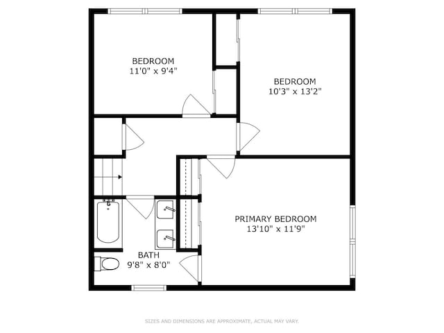 2734 N Dryden Pl, Arlington Heights, IL 60004 - home floor plan