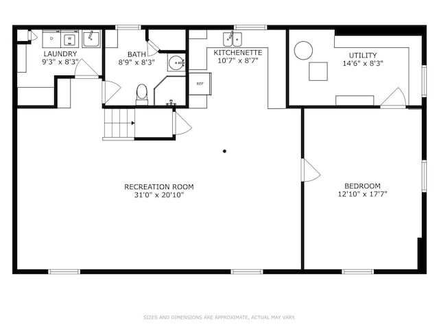 9519 Kolmar Ave, Skokie, IL 60076 - floor plan / room layout