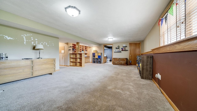 3894 E Whippoorwill Ln, Byron, IL 61010 - sitting room featuring carpet and baseboards
