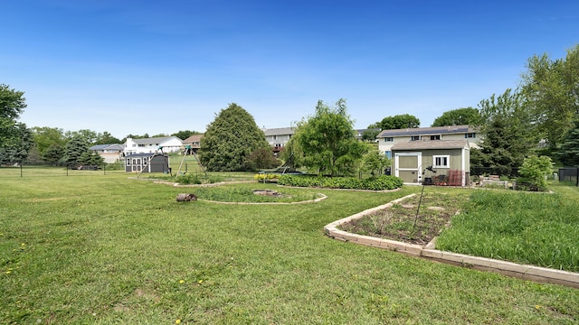 3894 E Whippoorwill Ln, Byron, IL 61010 - view of yard