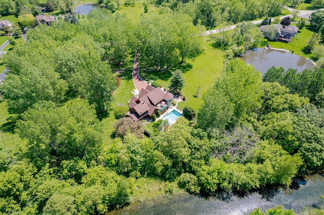 10415 Ridge Ln, Huntley, IL 60142 - drone / aerial view of a large body of water