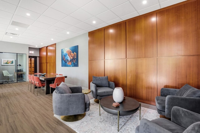 201 N Westshore Dr Unit 2102, Chicago, IL 60601 - common area with a drop ceiling and recessed lighting