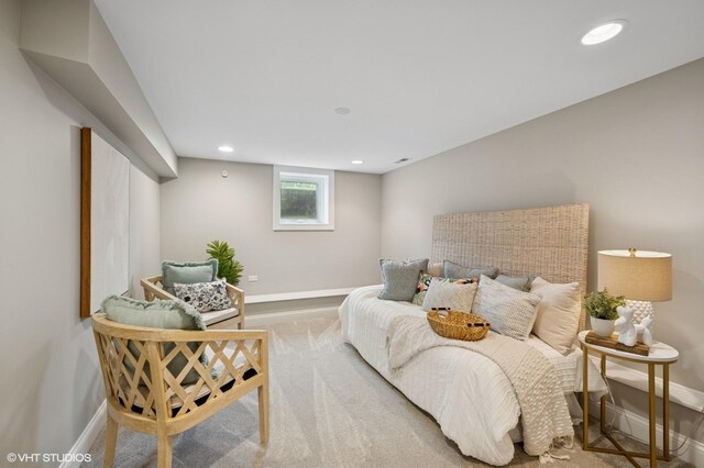 234 E Saint Charles Rd, Elmhurst, IL 60126 - bedroom with carpet floors and recessed lighting