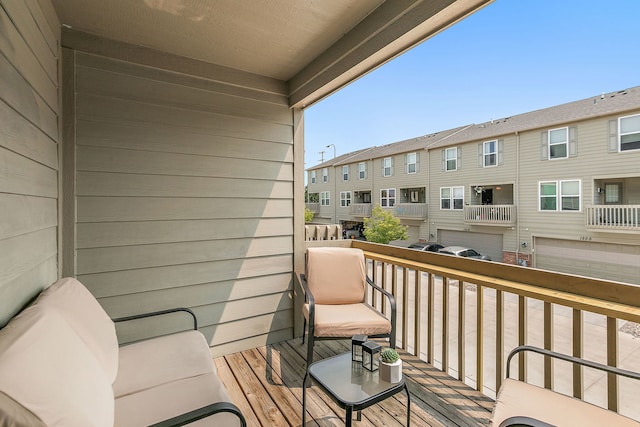 131 Bristol Ln Unit 2, Wood Dale, IL 60191 - balcony featuring a residential view
