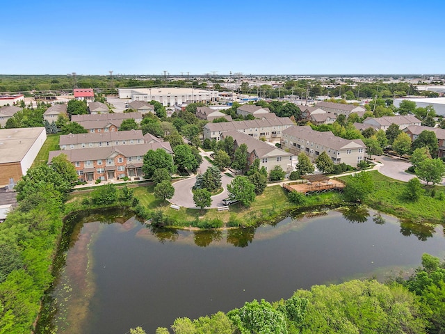 131 Bristol Ln Unit 2, Wood Dale, IL 60191 - bird's eye view of a nearby body of water