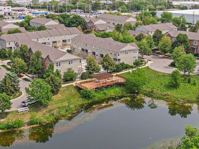 131 Bristol Ln Unit 2, Wood Dale, IL 60191 - drone / aerial view of a large body of water
