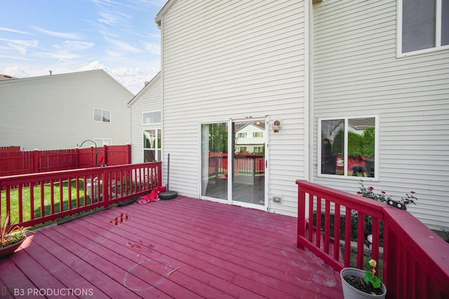 6520 Bridle Path Dr, Matteson, IL 60443 - view of wooden terrace
