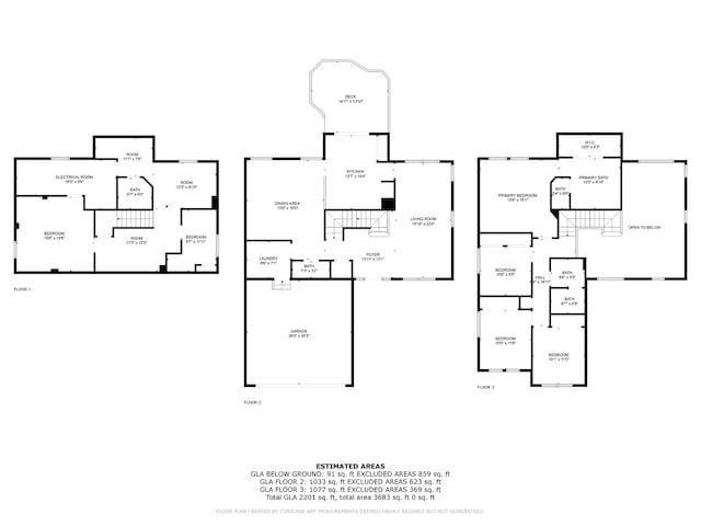 6520 Bridle Path Dr, Matteson, IL 60443 - floor plan / room layout