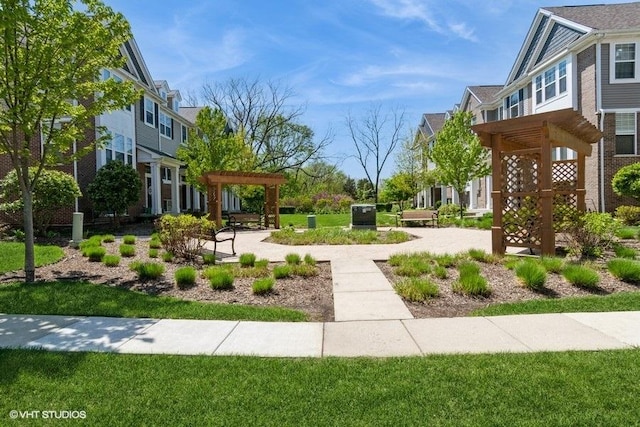1425 N Charles Ave, Naperville, IL 60563 - surrounding community with a pergola