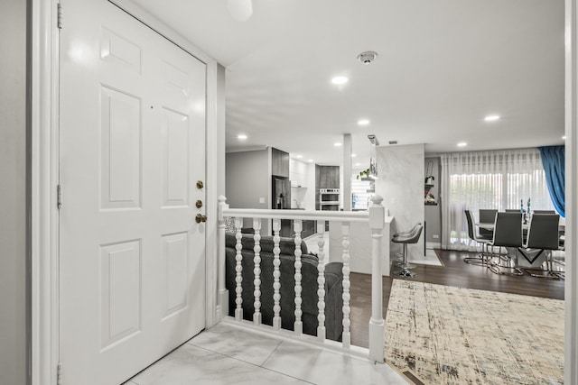 7215 Birchwood Ct Unit 19B, Willowbrook, IL 60527 - foyer entrance with recessed lighting