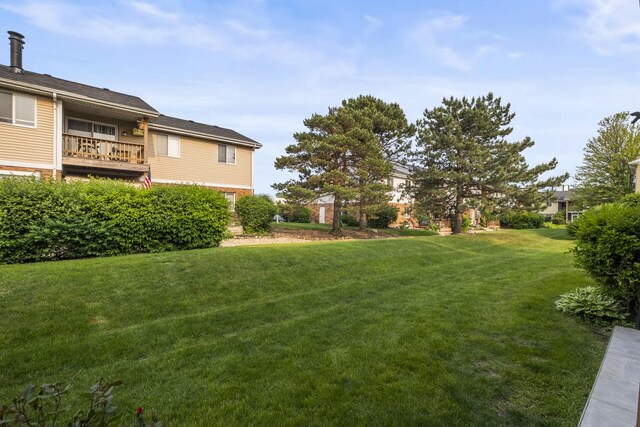 7215 Birchwood Ct Unit 19B, Willowbrook, IL 60527 - view of grassy yard
