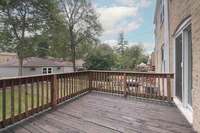 1711 White St, Des Plaines, IL 60018 - view of deck