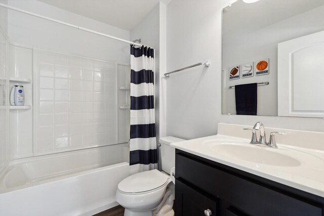 819 Heatherfield Cir, Naperville, IL 60565 - full bath featuring vanity, toilet, and shower / tub combo