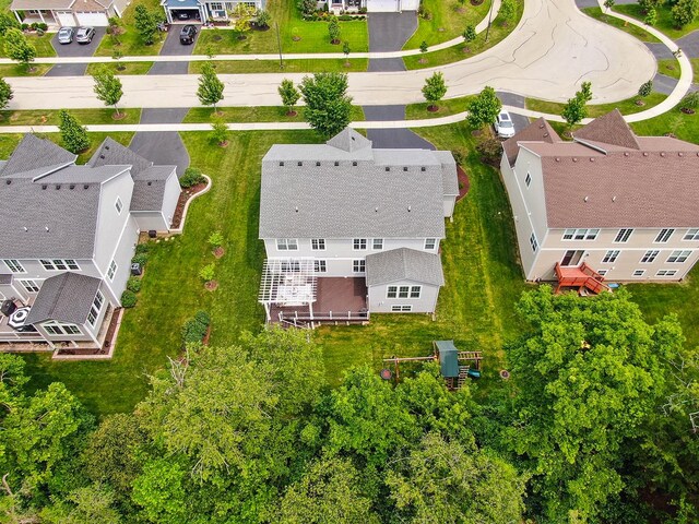 819 Heatherfield Cir, Naperville, IL 60565 - aerial overview of property's location