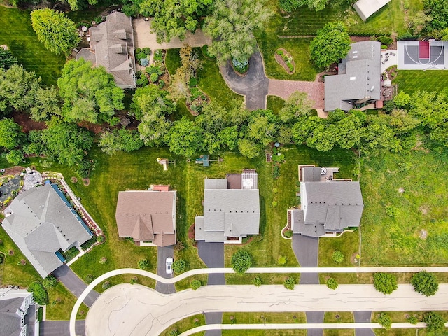 819 Heatherfield Cir, Naperville, IL 60565 - aerial view of property's location