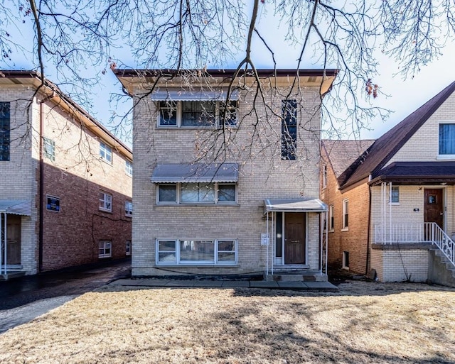 1617 N 35th Ave, Melrose Park, IL 60160 - view of front of home with brick siding