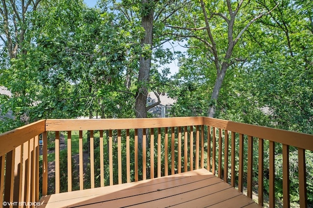 11214 Halma Ln, Woodstock, IL 60098 - view of wooden deck