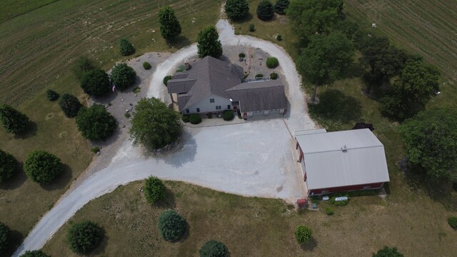 1897 N 2500 E Rd, Watseka, IL 60970 - aerial view of property's location with rural landscape