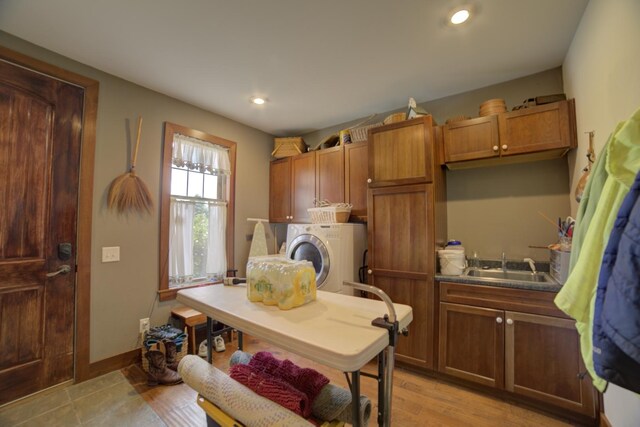 1897 N 2500 E Rd, Watseka, IL 60970 - washroom with cabinet space and recessed lighting