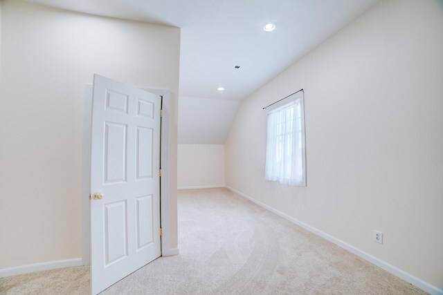 1897 N 2500 E Rd, Watseka, IL 60970 - bonus room featuring carpet floors, vaulted ceiling, and recessed lighting