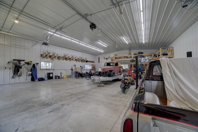 1897 N 2500 E Rd, Watseka, IL 60970 - garage with a garage door opener