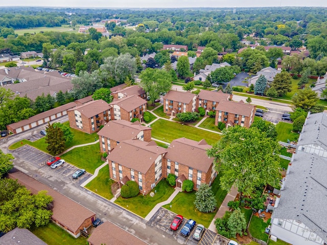 417 Berkshire Dr Unit 16, Crystal Lake, IL 60014 - aerial perspective of suburban area