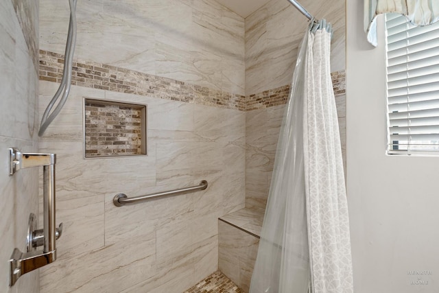 417 Berkshire Dr Unit 16, Crystal Lake, IL 60014 - bathroom with tiled shower