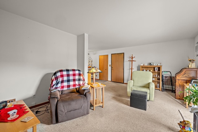 417 Berkshire Dr Unit 16, Crystal Lake, IL 60014 - living area with carpet floors