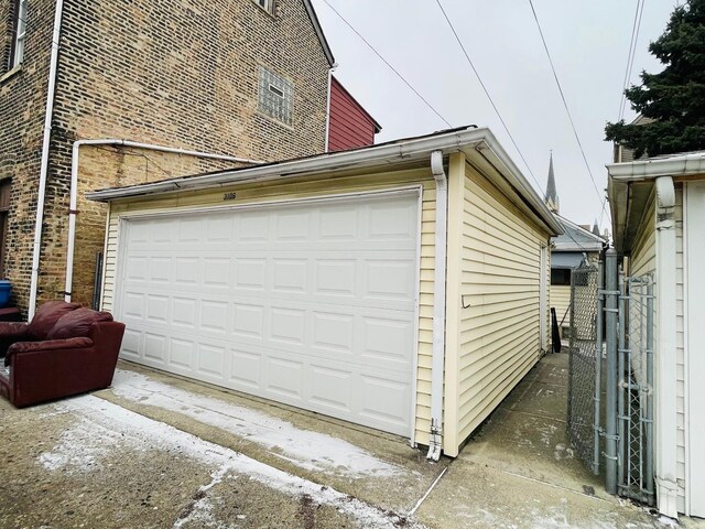 3106 S May St, Chicago, IL 60608 - view of garage