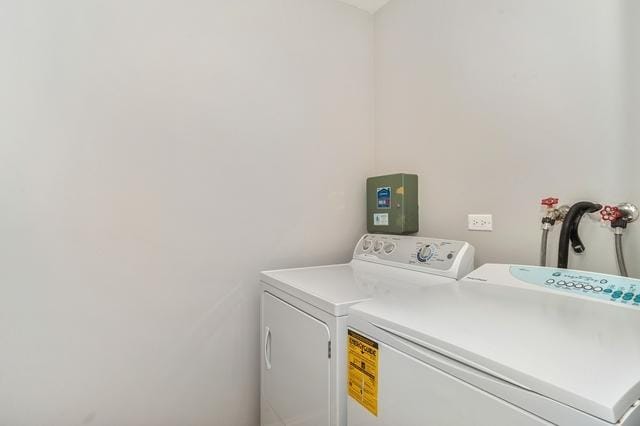 608 Inverrary Ln Unit 608, Deerfield, IL 60015 - washroom with separate washer and dryer
