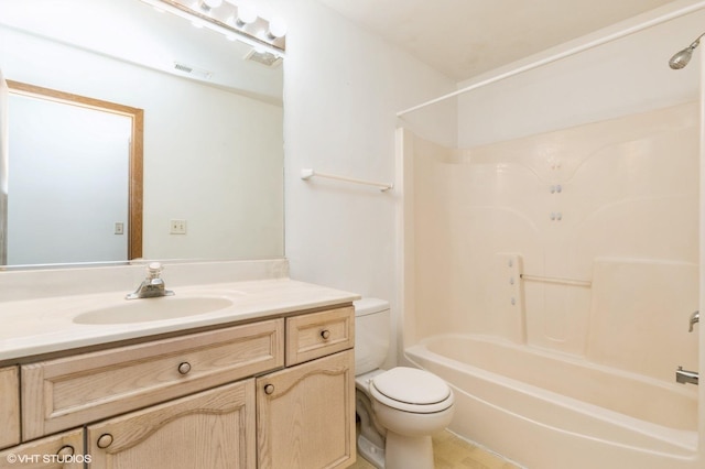 1141 Greenwood Cir Unit 7F, Woodstock, IL 60098 - bathroom featuring vanity and shower / bath combination