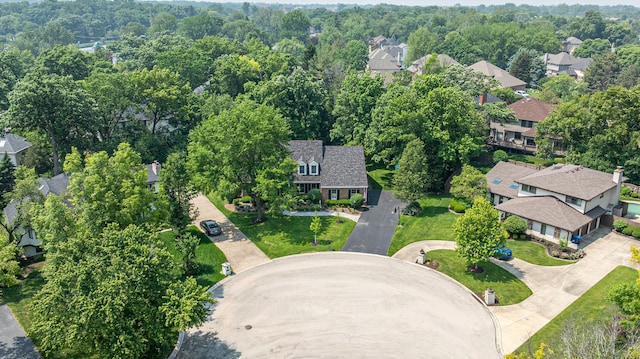 1925 Kentwood Ct, Darien, IL 60561 - aerial view of property's location featuring nearby suburban area