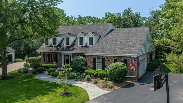 1925 Kentwood Ct, Darien, IL 60561 - cape cod home with driveway, brick siding, and a shingled roof
