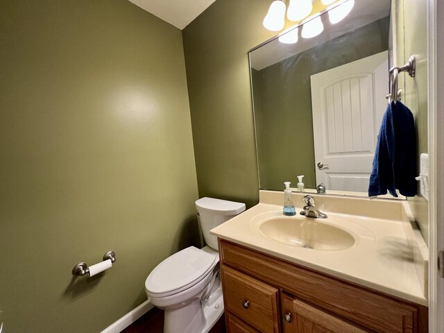 4005 Pebblebrook Ln, Champaign, IL 61822 - bathroom featuring vanity and toilet