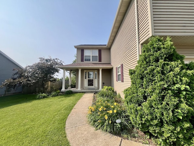 4005 Pebblebrook Ln, Champaign, IL 61822 - view of front facade with covered porch