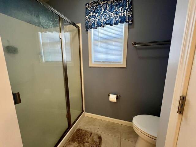 4005 Pebblebrook Ln, Champaign, IL 61822 - bathroom featuring tile patterned flooring and a stall shower