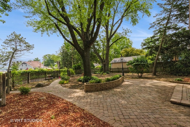 34140 N Hickory Ave, Grayslake, IL 60030 - fenced backyard featuring a patio