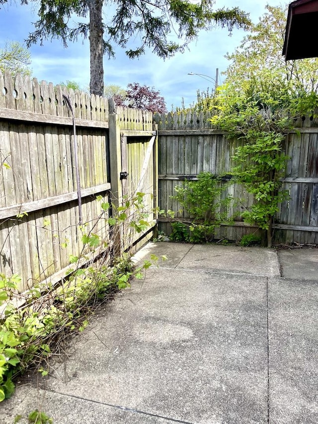 1140 Blanchan Ave, La Grange Park, IL 60526 - view of patio with a gate